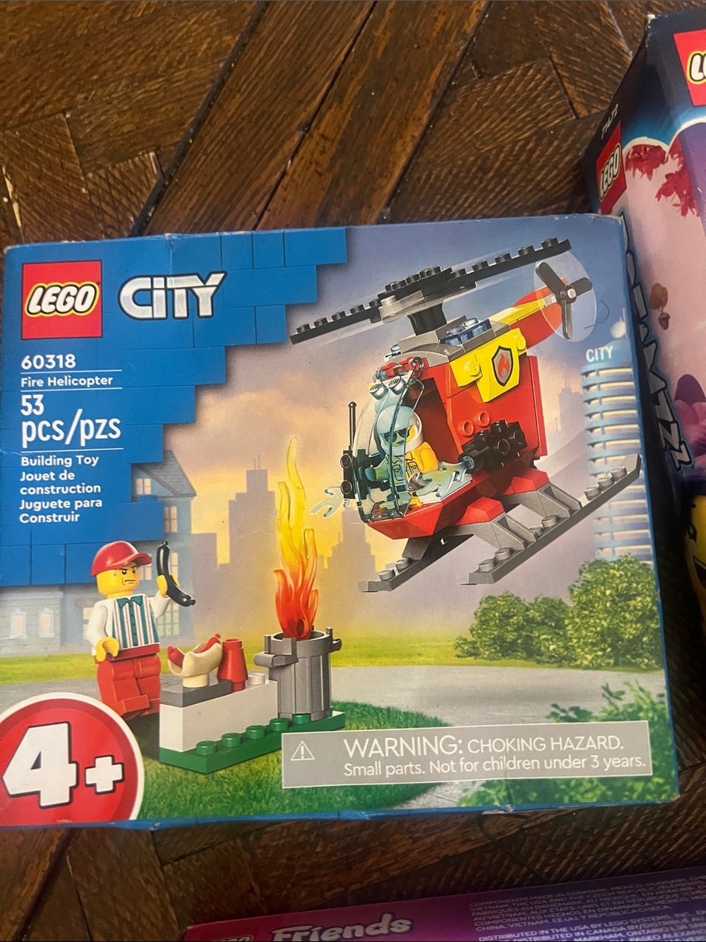 Firm price NIB 3 LEGO sets ice cream truck with characters, helicopter , etc - Picture 4 of 4